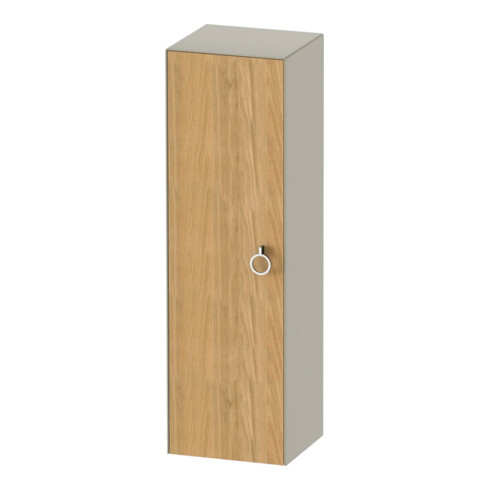 Duravit Armoire mi-haute White Tulip 40x36x132 cm, 1 porte, gauche, naturel mat