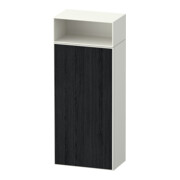 Duravit Armoire mi-haute Zencha 40x24x96,1 cm, 1 porte, à gauche, blanc mat/bois blanc