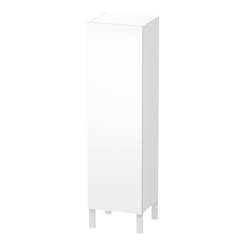 Duravit Armoire mi-hauteur L-Cube 40x36,3x132 cm, porte gauche, blanc supermat