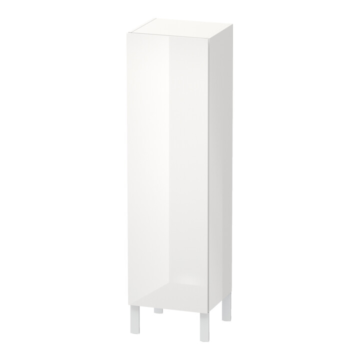 Duravit Armoire mi-hauteur L-Cube individual, porte droite, blanc super mat
