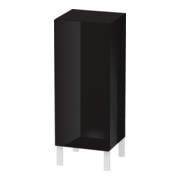 Duravit Armoire mi-hauteur L-Cube individual, porte gauche, noir brillant