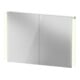 Duravit Armoire miroir 220-240V Ketho.2 15,7x100x70cm, C, 2 portes LKZ2-1