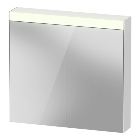 Duravit Armoire miroir Best Version 81x14,8x76 cm, 15 W, 2 portes, LED