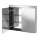 Duravit Armoire miroir Best Version 81x14,8x76 cm, 15 W, 2 portes, LED