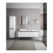 Duravit Armoire miroir Ketho.2 60x15,7x70 cm, LED, à gauche, avec éclairage lavabo-5