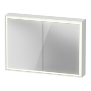Duravit Armoire miroir L-Cube 100x70x15,5 cm, blanc mat, sans éclairage lavabo