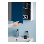 Duravit Armoire miroir No. 1 60x14,8x70 cm, 5 W, éclairage LED, blanc, porte gauche-4