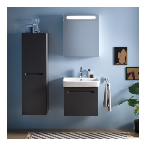 Duravit Armoire miroir No. 1 60x14,8x70 cm, 5 W, éclairage LED, blanc, porte gauche