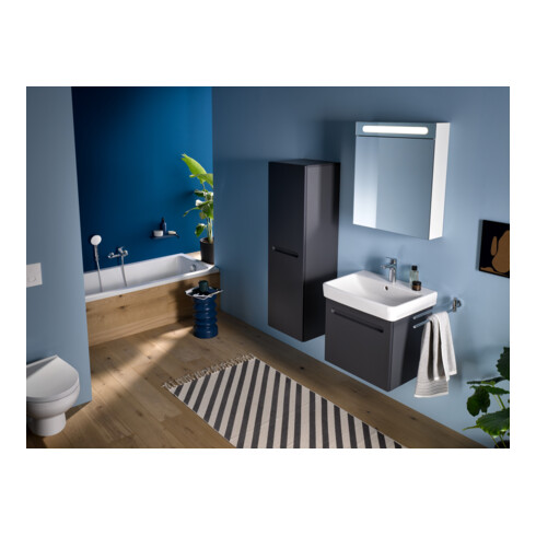 Duravit Armoire miroir No. 1 60x14,8x70 cm, 5 W, éclairage LED, blanc, porte gauche