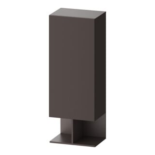 Duravit Armoire semi-haute Balcoon 50x36x132 cm, porte droite, brun structuré