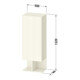 Duravit Armoire semi-haute Balcoon 50x36x132 cm, porte droite, Terra structuré