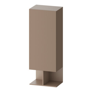 Duravit Armoire semi-haute Balcoon 50x36x132 cm, porte droite, Umbra structuré