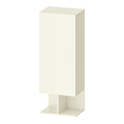 Duravit Armoire semi-haute Balcoon 50x36x132 cm, porte gauche, ivoire structuré