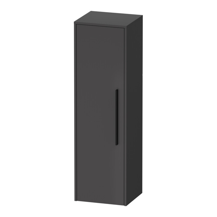 Duravit Armoire semi-haute D-Code 40x132x36 cm, 2 étag., G sw, gauche, graph ma