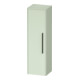 Duravit Armoire semi-haute D-Code 40x132x36 cm, 2 étag., gris, gauche, vert ma-1