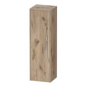Duravit Armoire semi-haute D-Code 40x132x36 cm, 2 étagères, gauche, marbre œuf
