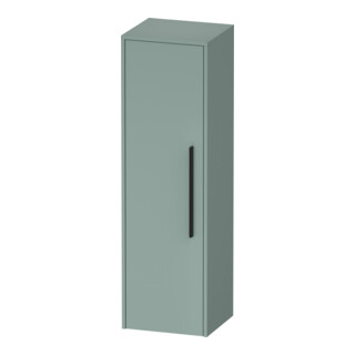 Duravit Armoire semi-haute D-Code 40x132x36 cm, 2 étagères, gris, gauche, fjordg ma