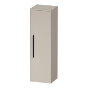 Duravit Armoire semi-haute D-Code 40x132x36 cm, 2 étagères, noir, droite, Tau ma