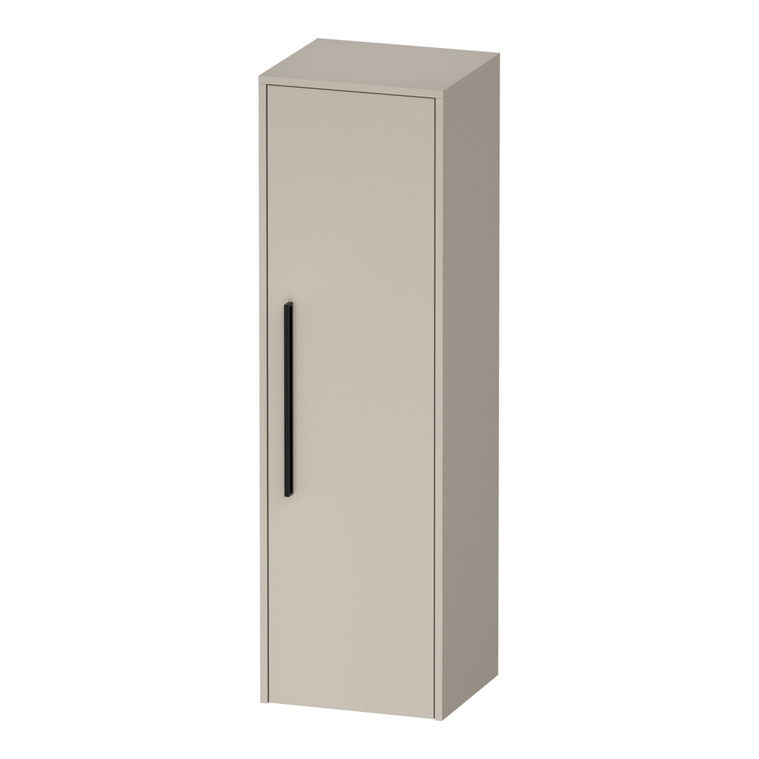 Duravit Armoire semi-haute D-Code 40x132x36 cm, 2 étagères, noir, droite, Tau ma