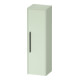 Duravit Armoire semi-haute D-Code 40x132x36 cm, 2 étagères, vert, droite, brillant-1