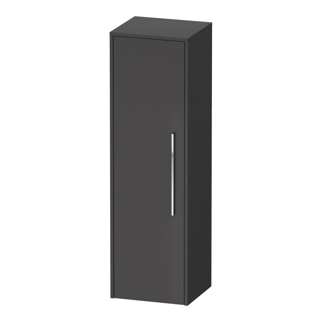 Duravit Armoire semi-haute D-Code 40x132x36 cm, 2 tablettes, gauche, graph ma