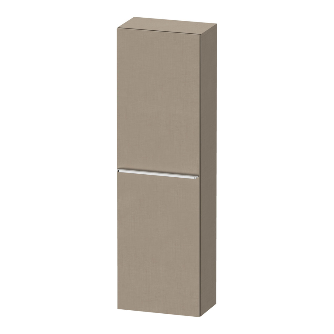 Duravit Armoire semi-haute D-Neo 40x24 cm, 1 porte, 4 étagères, à droite, chr/lin