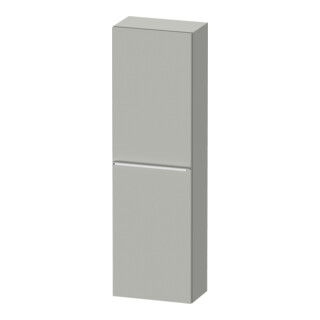 Duravit Armoire semi-haute D-Neo 40x24cm, 1 porte, 4 étagères, à gauche, chr/béton ma