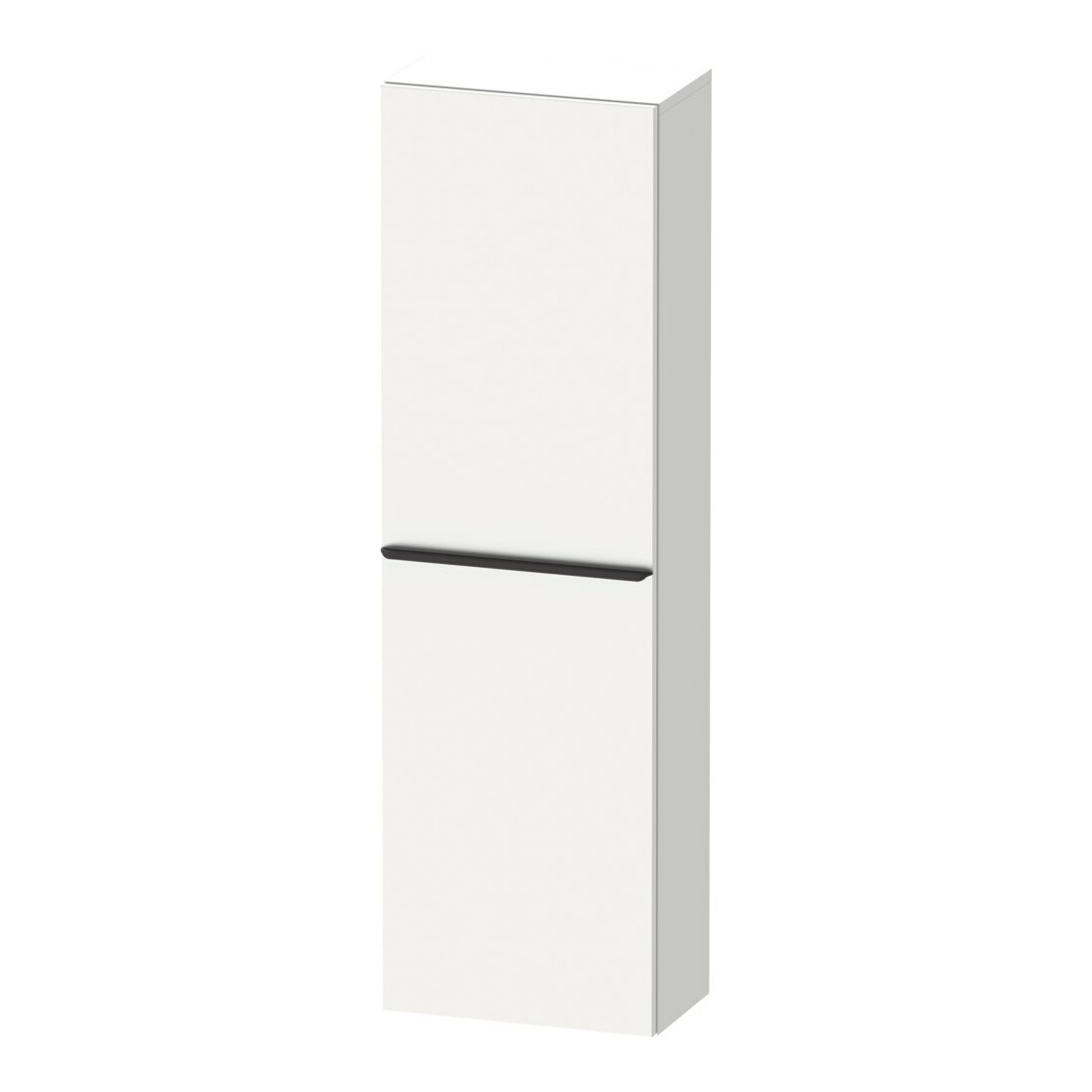 Duravit Armoire semi-haute D-Neo 40x24x132cm, 1 porte, 4 étagères, blanc mat