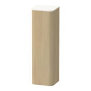 Duravit Armoire semi-haute Happy D.2 Plus 40x36x133,6 cm, 1 porte, à droite, chêne méditerranéen