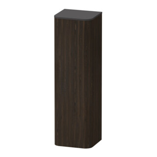 Duravit Armoire semi-haute Happy D.2 Plus 40x36x133,6cm, 1 porte, gauche, noyer mat