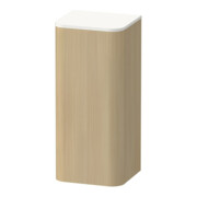 Duravit Armoire semi-haute Happy D.2 Plus 40x36x88 cm, 1 porte, à droite, chêne méditerranéen