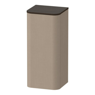 Duravit Armoire semi-haute Happy D.2 Plus 40x36x88 cm, 1 porte, porte droite, lin