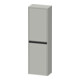 Duravit Armoire semi-haute Ketho.2 40x24x132 cm, 2 portes, béton mat, à droite-1