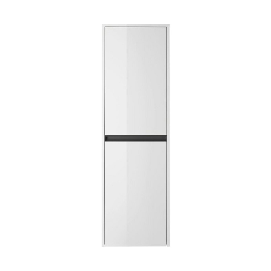 Duravit Armoire semi-haute Ketho.2 40x24x132 cm, 2 portes, côté raccord, blanc brillant
