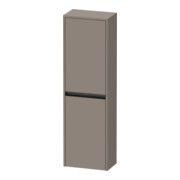 Duravit Armoire semi-haute Ketho.2 40x24x132 cm, 2 portes, raccord gauche, socle bas