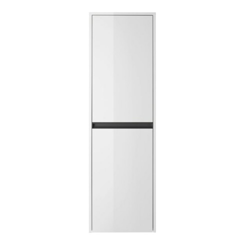 Duravit Armoire semi-haute Ketho.2 40x24x132cm, 2 portes, raccord gauche, blanc brillant
