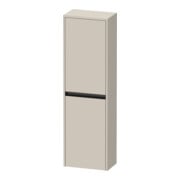 Duravit Armoire semi-haute Ketho.2 40x24x132cm, 2 portes, raccord gauche, taupe mat