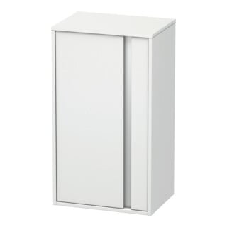 Duravit Armoire semi-haute Ketho 50x36x88 cm, porte à gauche, blanc mat