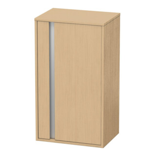 Duravit Armoire semi-haute Ketho 50x36x88 cm, porte droite, chêne naturel