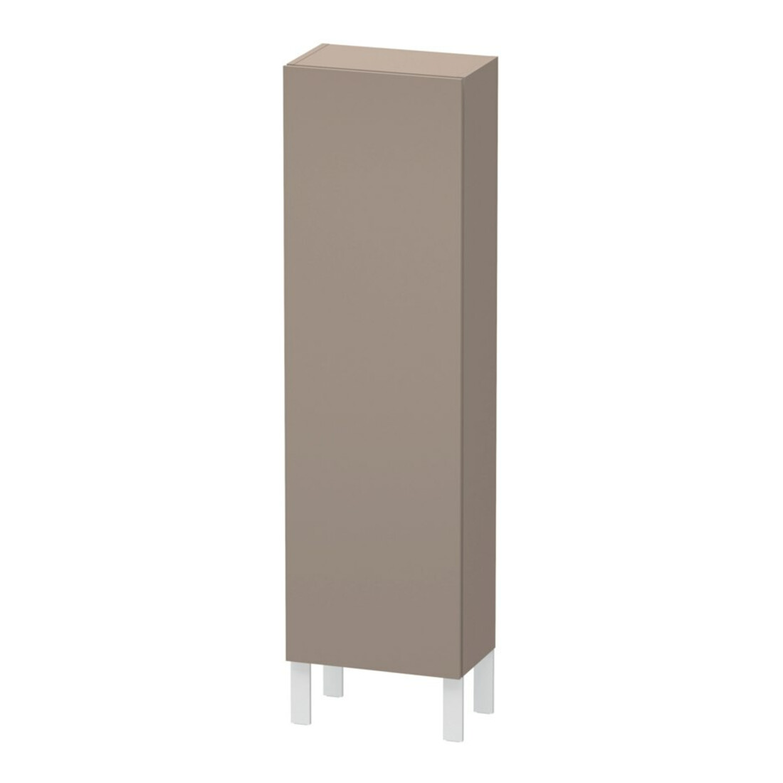 Duravit Armoire semi-haute L-Cube 40x24,3x132 cm, porte droite, basalte mat