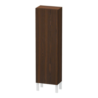 Duravit Armoire semi-haute L-Cube 40x24,3x132 cm, porte droite, noyer brossé