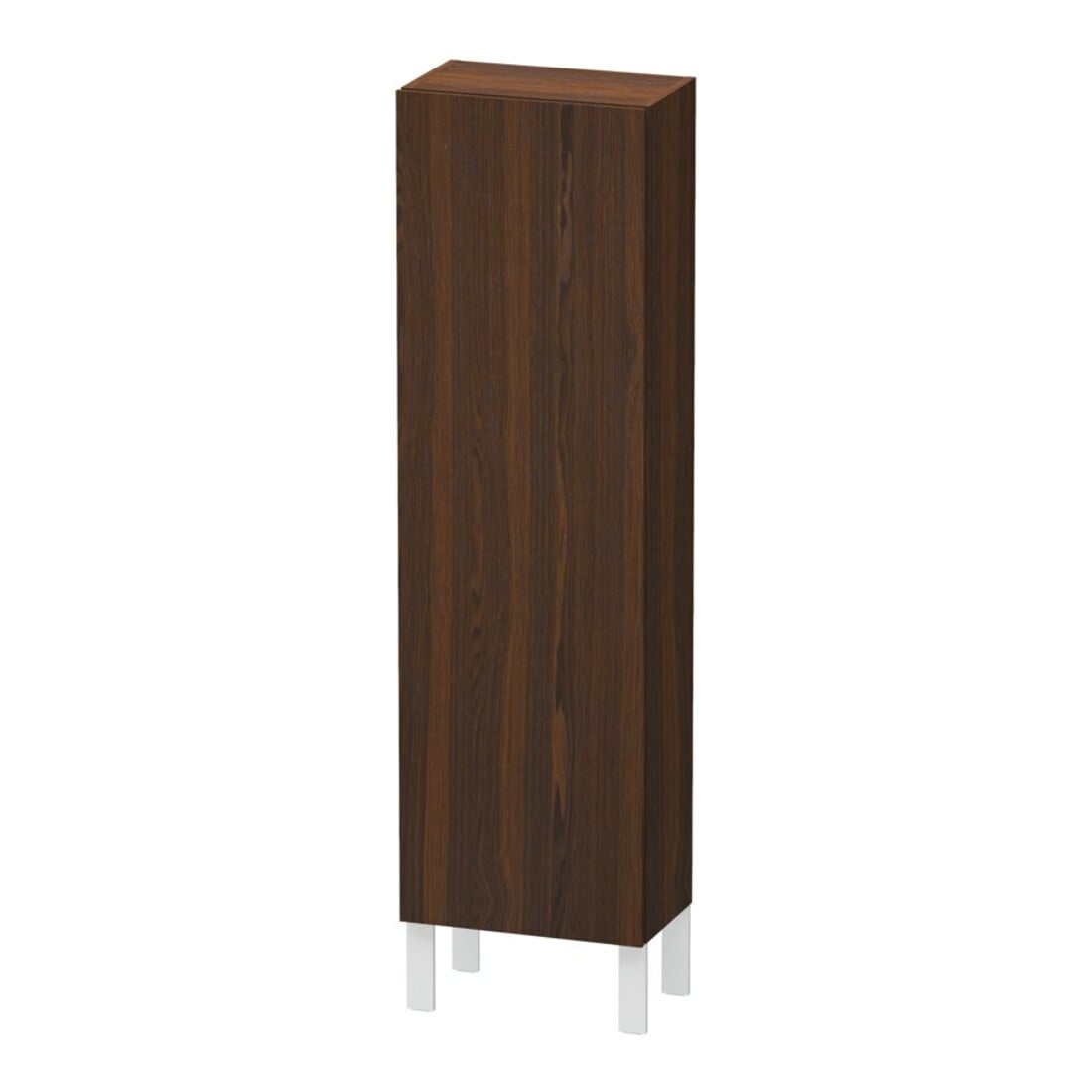 Duravit Armoire semi-haute L-Cube 40x24,3x132 cm, porte droite, noyer brossé