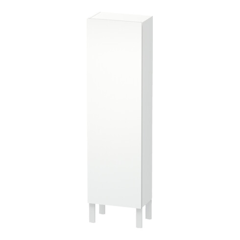 Duravit Armoire semi-haute L-Cube 40x24,3x132 cm, porte gauche, blanc supermat