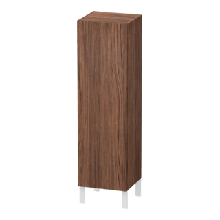 Duravit Armoire semi-haute L-Cube 40x36,3x132 cm, porte droite, noyer foncé