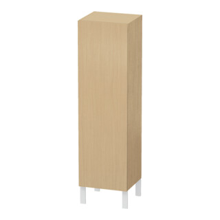 Duravit Armoire semi-haute L-Cube 40x36,3x132 cm, porte gauche, chêne naturel