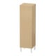 Duravit Armoire semi-haute L-Cube 40x36,3x132 cm, porte gauche, chêne naturel-1