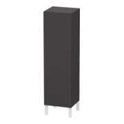 Duravit Armoire semi-haute L-Cube 40x36,3x132 cm, porte gauche, graphite supermat