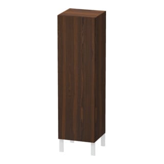 Duravit Armoire semi-haute L-Cube 40x36,3x132 cm, porte gauche, noyer brossé