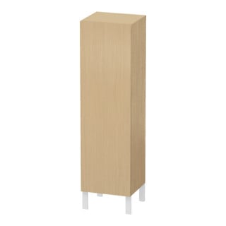 Duravit Armoire semi-haute L-Cube 40x36,3x132cm, porte droite, chêne naturel