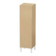 Duravit Armoire semi-haute L-Cube 40x36,3x132cm, porte droite, chêne naturel-1